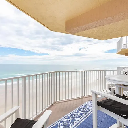 Daytona Beach Shores Ocean Front Balcony 2Beds 2Ba King Ste And 2Queens - Shores Club 805 Exterior photo