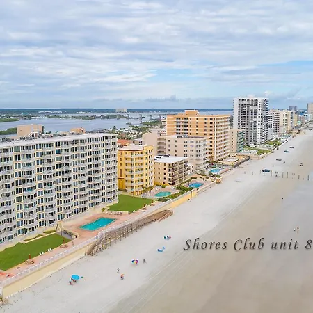 Daytona Beach Shores Ocean Front Balcony 2Beds 2Ba King Ste And 2Queens - Shores Club 805 Exterior photo