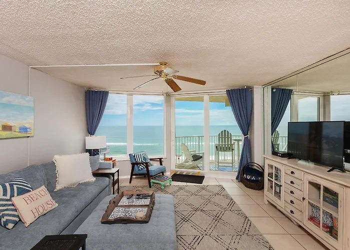 Daytona Beach Shores Ocean Front Balcony 2Beds 2Ba King Ste And 2Queens - Shores Club 805