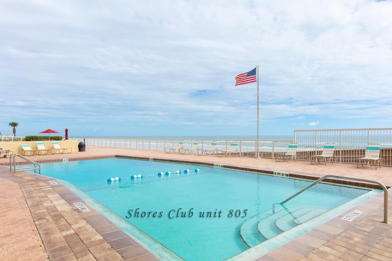 Daytona Shores Ocean Front Balcony 2beds 2ba King Ste And 2queens - Shores Club 805 Apartment *